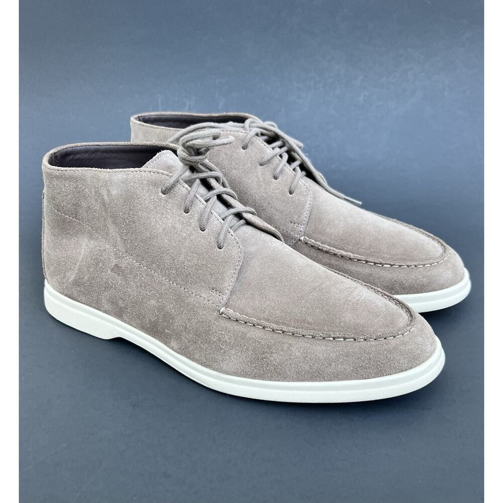 CANALI Suede Chukka Boots Taupe Italian Made Men’s Size 7 US
